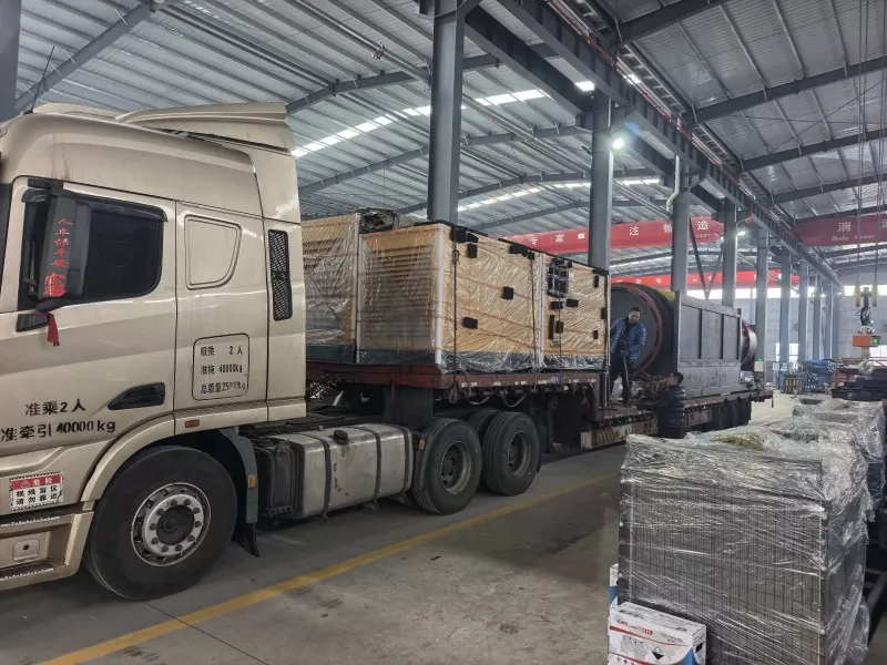 Jinqi Mining Machinery отправила партию барабанного сепарационного и вспомогательного оборудования в Россию