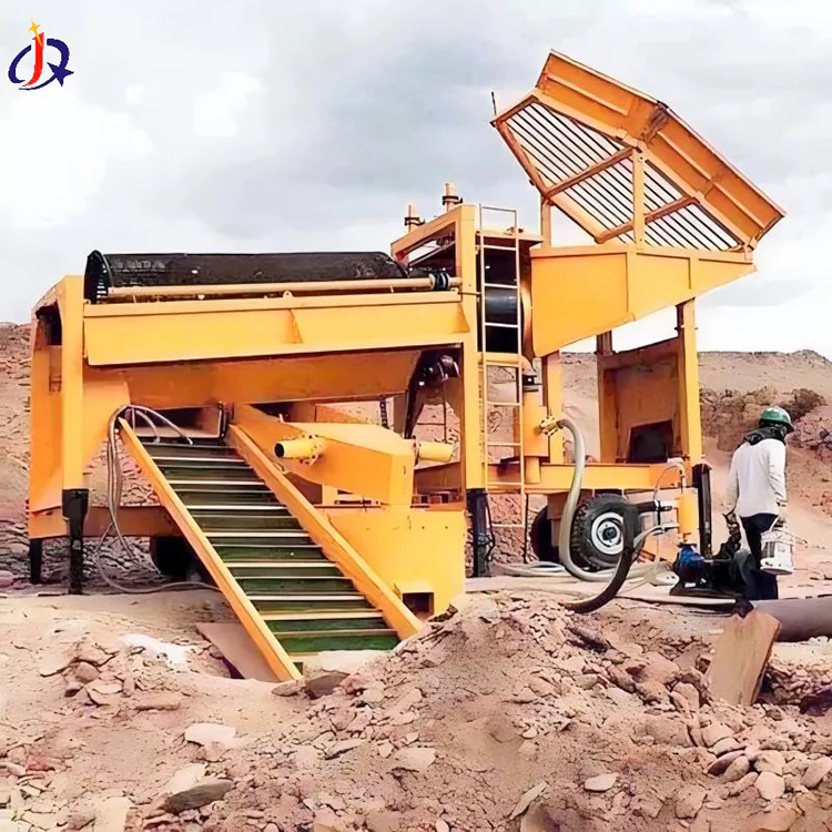 Машина для разведки россыпного золота