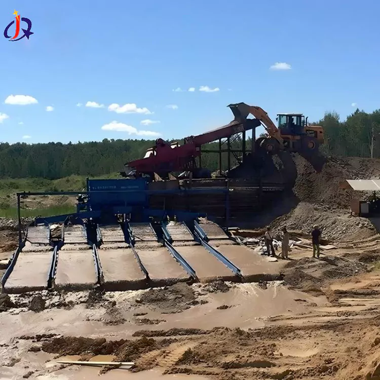 Глиняные россыпные установки для промывки золота